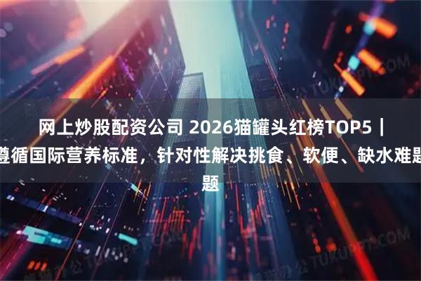 网上炒股配资公司 2026猫罐头红榜TOP5｜遵循国际营养标准，针对性解决挑食、软便、缺水难题